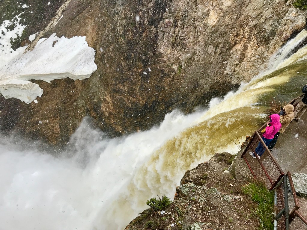 Brink of the Lower Falls